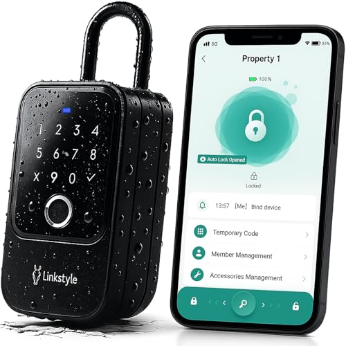 Matrix II Smart Key Lock Box by LINKSTYLE — Bluetooth Access